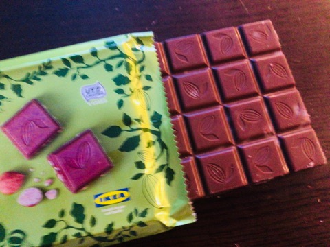 IKEA　チョコレート
