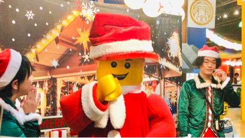 レゴランド 2019年クリスマス サンタクロース レゴブロック クリスマスパーティ レゴランド東京レゴランドディスカバリーセンター東京