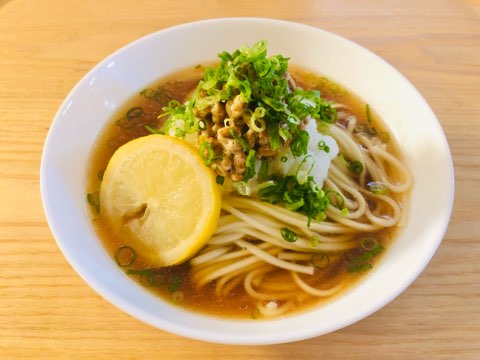 木下製粉会社　ファリーナコーポレーション　肉風味釜七　うどん　乾麺　スープ付き　時短料理　レシピ
